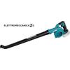 MAKITA DUB186Z soffiatore 18v 68m/sec 0-3,2 m³/min solo corpo macchina
