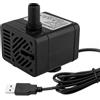 Mini Pompa Dell'Acqua Sommergibile USB (DC 5 V 1 - 3 W 200 L/H) Regolabile Ultra