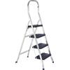 Marvin SCALA PIEGHEVOLE ALLUMINIO 2 3 4 5 GRADINI LARGHI ANTISCIVOLO SALVASPAZIO 150KG