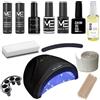Kit Semipermanente Unghie MESAUDA Gel Polish Con Fornetto LED 48W + Ultrabond +