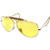 Ray-Ban Ray Ban 3138 Shooter Remix Aste Riccio Occhiali da Sole Oro/Giallo