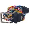 ARMATA DI MARE Cintura Uomo Elastica Intrecciata Armata di Mare Taglie Da 110-125 Altezza mm 35