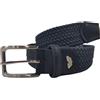 ARMATA DI MARE Cintura Uomo Elastica Intrecciata Armata di Mare Taglie Da 110-125 Altezza mm 35