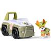 Spin Master PAW Patrol , Veicolo Jungle Cruiser di Tracker, Veicolo e Personaggio Tracker, G