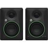 Mackie CR4.5 BLK Coppia Monitor Pro audio da Studio & surround giochi 50W, Nero