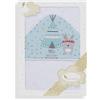 Interbaby Asciugamano con cappuccio per neonato TIPI OSO in bianco e yYAA