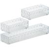 Like-It Brik Set 3 Organizzatori per cassetti per Vestiti, polistirolo,