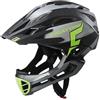 Cratoni C-Maniac Pro MTB - Casco giallo e blu Gloss 2020, nero-verde, L-XL (58-61 cm)
