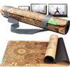 Does not apply ® Tappetino Yoga Sughero - Tappeto Yoga Antiscivolo - Tappetini Yoga Professiona