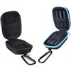 Bamboopack 3 custodie portatili per oli essenziali, custodia rigida, mini borsa per