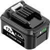 ADVTRONICS 10,8V/12V 5000mAh Batteria Ricambio per Makita BL1021B BL1041B