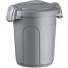 Stefanplast Bidone con Coperchio Speedy L. 8, Silver xcIf