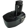 TradeShop Batteria Ni-MH ad alte prestazioni per Black&Decker 14,4 V 2000 mAh 2