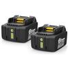 XNJTG 2X 18V 5Ah BL1850 Batteria per Makita Batterie BL1860B BL1850B