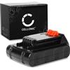 CELLONIC Batteria Black&Decker Li-Ion Slidepack BL2018 (18V 2.0Ah,