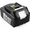 Aelcouth 18V 5.0Ah 5000mAh BL1850B BL1830 BL1860 Batteria di ricambio per Makita