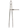 Starrett 83b-12 Spring nut Dividers, Steel, Flat Leg, 0 - 15,2 cm Range