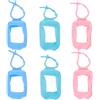 6ps Cover bottiglie di flacone a silicone multiuso di bottiglie sanitarie