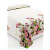 Joker Copriletto Matrimoniale Estivo Joker Pink Flower Piquet Cotone 260x260 Stampa 3D