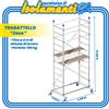 Marchetti Trabattello Marchetti 20694 Zeus Alluminio 1,55x0,60 m H3,60 m