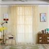 🌿 Tenda Tulle Foglie Verdi Elegante Moderna Trasparente 200x100
