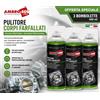 AMBRO-SOL Pulitore Disincrostante Corpi Farfallati AMBRO-SOL Carburatori motori 3x 400 ml