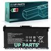 UP PARTS Batteria per HP HT03XL 11,4V, 3600mAh, 41,0Wh per L11421-545