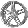 Brock B33 Brock 8,5 x 19 et 35 girobulloni 5 x 120 72,6 580071058 centratura Hub, Cristallo Argento Verniciato