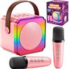 Karaoke Con Microfono, Regalo Compleanno Bambina 3-12 Anni, Karaoke per Bambini