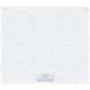 Bosch Piano Cottura 4 Fuochi Induzione da Incasso 60cm Bianco PUE612BB1J Serie 4