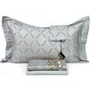 Roberto Cavalli Lenzuola Roberto Cavalli New Spider Completo letto matrimoniale puro raso
