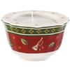Villeroy & Boch - Toy's Delight Portacandeline Bianco,Rosso, Decoraz PK2g