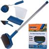 Kit Rulli Pittura Allungabile 9 Pezzi Serbatoio Antigoccia Vassoio Pareti