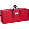 Sattiyrch VALORCASA Sattiyrch - Borsa portaoggetti per albero di Natale, resistente Oxford 600D, contenitore extra large fino a 15,2 cm, alberi artificiali smontati, 114,3 x 38,1 x 50,8 cm (M)