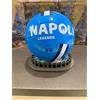 Napoli Fan Pallone Calcio Napoli Fan Legend N°5 Gioco Calcetto Cuoio Qualità Regolamentare