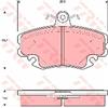 TRW GDB1332 Pastiglie Freno Set di 4 para Renault Clio Mio II (BB_, CB_) 1998-20