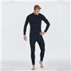 Top muta da uomo/donna, giacca muta in neoprene da 2 mm manica lunga muta con