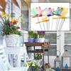 不适用 10 Libellula Pali da Esterno Cortile Vaso Fiori Letto Decorazione Giardino Arte
