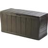 Baule Sherwood in Resina, Ruote Incluse, 270 Lt Di Capacità Contenitiva, 117 X 4