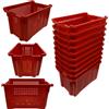 Does not apply | 10 Cassette Agricole Con Fondo Traforato in Plastica 40 Litri (30 Kg), Cesta p