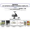 Daiwa KIT SPINNING CANNA DAIWA LAGUNA + MULINELLO 26 CROSSFIRE 4000 + TRECCIATO ECC.