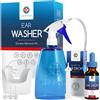 Medi Grade Kit Pulisci Orecchie per Rimozione Cerume con Bottiglia da 300ml Olio Oliva Kit