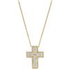 Bliss Collana Croce Bliss Etoile 20114578 Necklace Oro Giallo Diamanti Donna