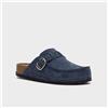 SCHOLL SHOES Scholl Bora Mocassin Denim Blu Donna Pantofole Mocassino Casa tg 39