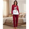 Disney Pigiama donna invernale Disney La Carica dei 101 Micropile Art. 63671