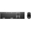 HP Combinazione di tastiera e mouse wireless ricaricabili multidispositivo 720