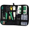 New AnnaShop Kit Crimpatrice RJ45 + Tester Cavi LAN Ethernet Set Completo Rete