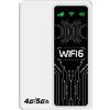 No Router 4G/5G LTE, Router WiFi6, Modem WiFi Portatile 4G da 300 Mbps, Scheda6479