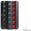 PANNELLO ELETTRICO SERIE «Wave» A 4-6-8 INTERRUTTORI | ACCESSORI BARCA NAUTICA