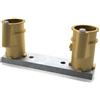 PermaCast Company PermaCast PC-4008-BC 4" Boccola Canale Per Pool Deck Acciaio Bronze